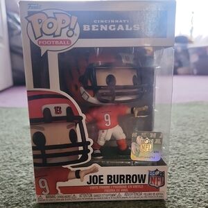 Funko Pop! NFL Joe Burrow Vinyl Figure - Red and Black